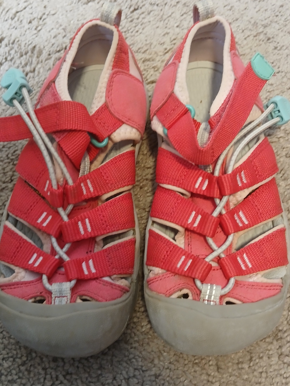Keen Kids Coral & Pink Outdoor Sandals